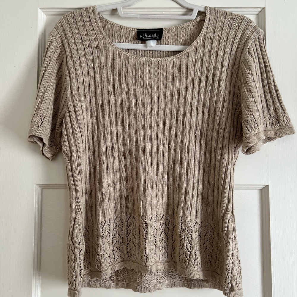2000s knit short sleeve
